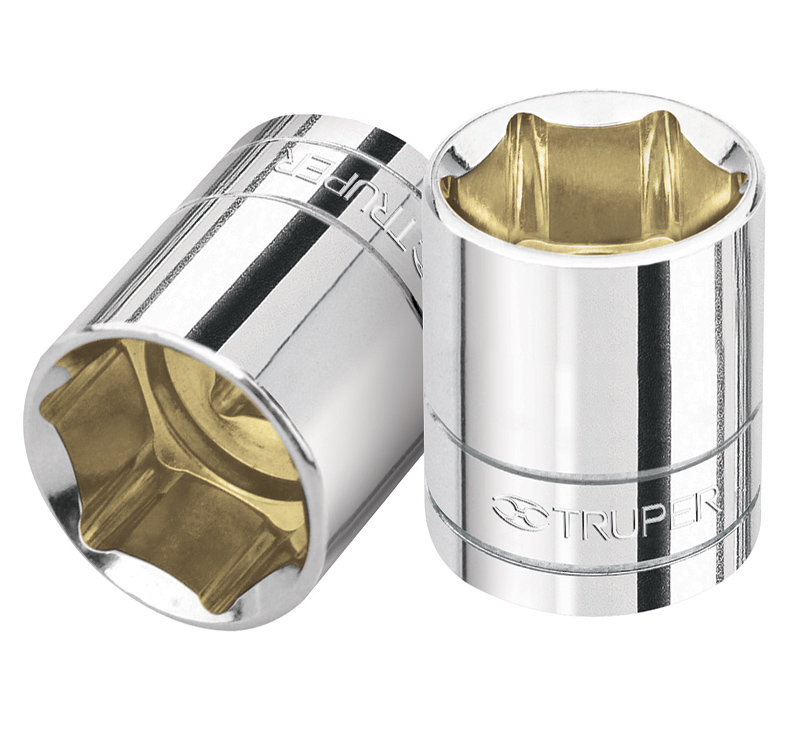 Головка торцевая, 6-гранная 1/2″25мм Truper