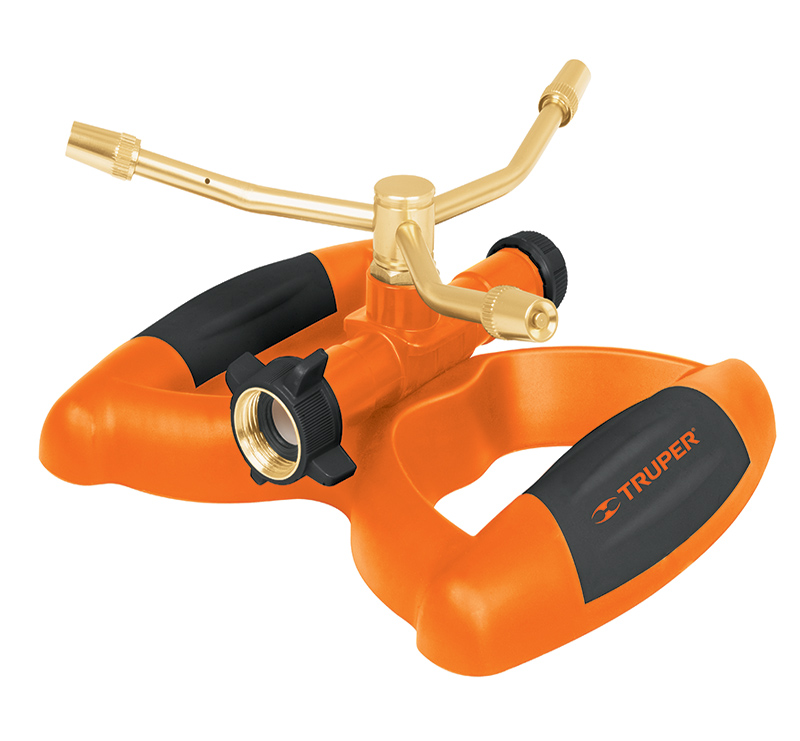 Ороситель газонный, ротационный, тройной, бабочка, пластик Truper