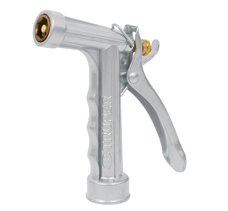 Пистолет садовый для полива, Металл, стандарт, регулируемый Truper