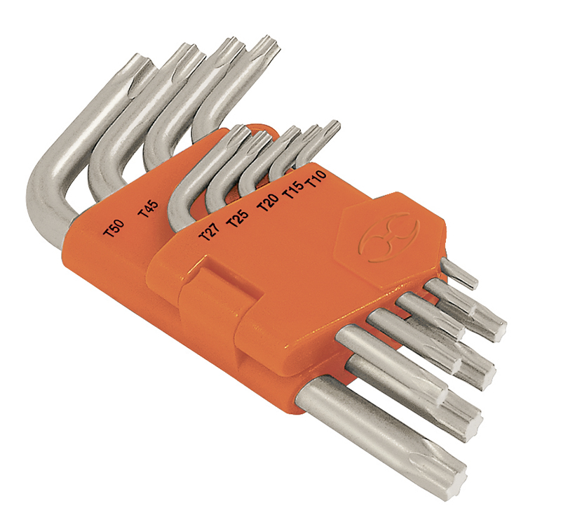 Набор ключей Torx в пластиковой кассете, 9 шт. Truper