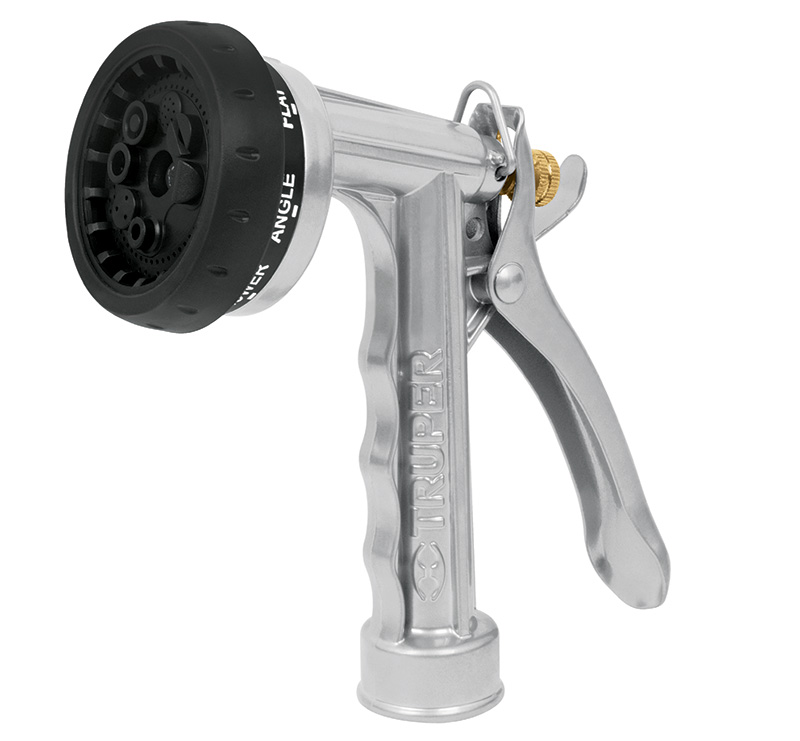Пистолет садовый для полива, металл, разнорежимный. Truper