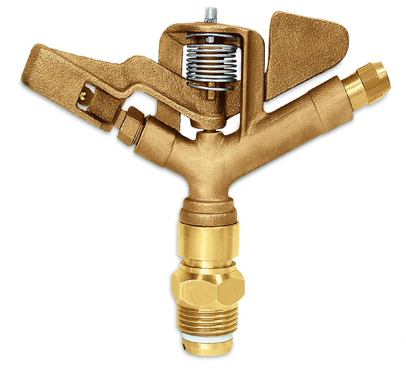 Ороситель газонный, ротационный, Латунь 1
