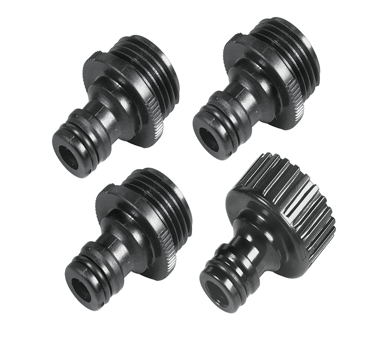 Набор соеденителей садових, пластик 3/4&Prime;  Truper