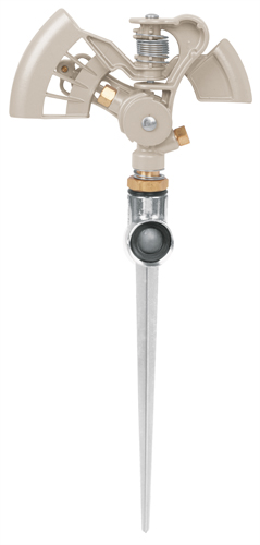 Дождеватель пульсирующий, Цинк, односторонний, 13 м. Truper