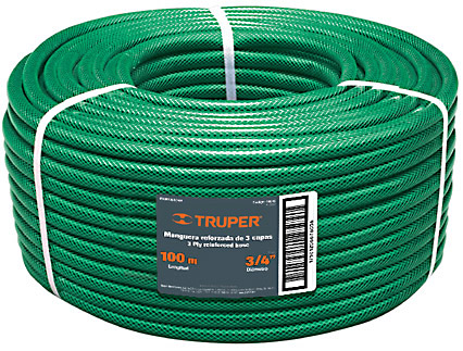 Шланг Комфорт, 3-слойный 3/4"  100м Truper