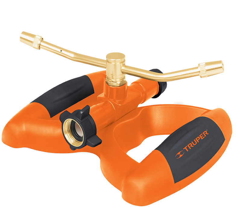 Ороситель газонный, ротационный, двойной, бабочка, пластик Truper